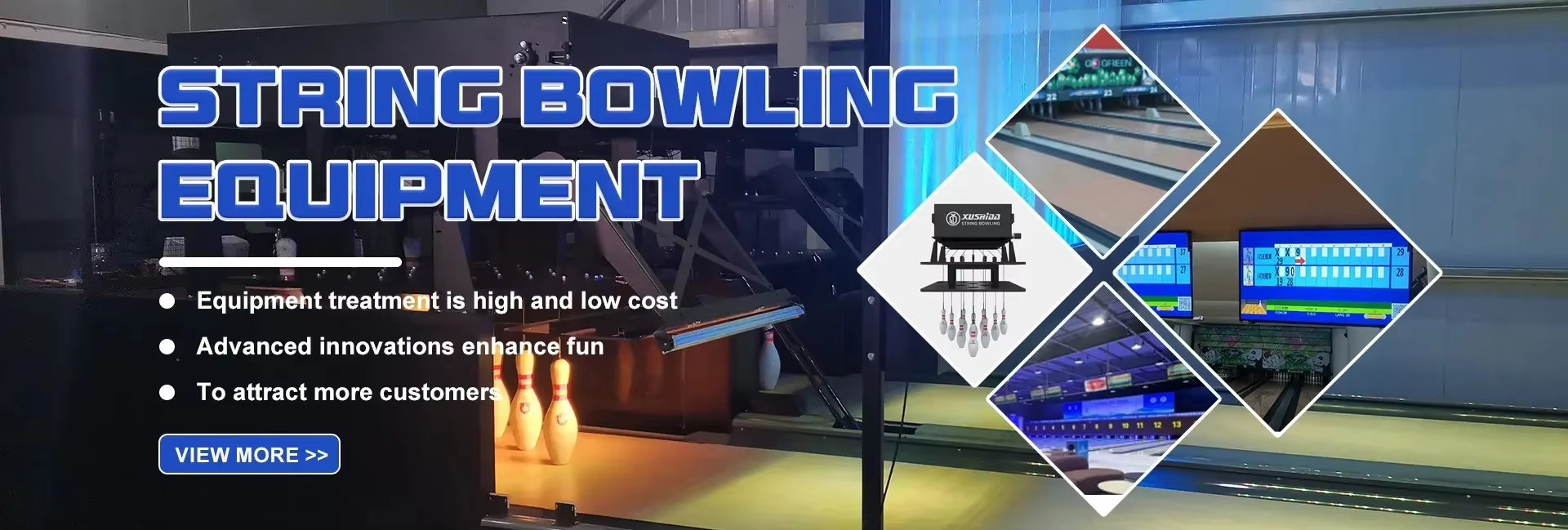 qualidade Máquina de bowling de cordas fábrica