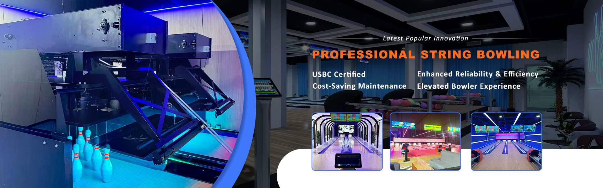 qualidade Máquina de bowling de cordas fábrica